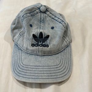 Denim Adidas Baseball Hat